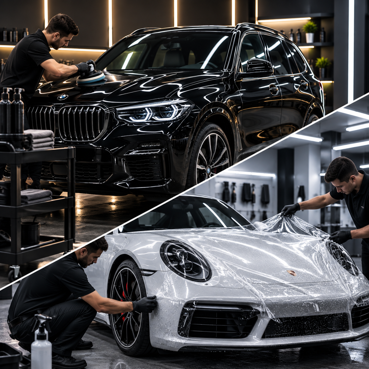 Ceramic coating and PPF application by RR Detailers Pune
